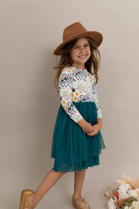 Kids Bamboo Tulle Dress - Willa