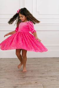 Diana Dress In Confetti Pop