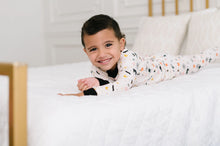 Load image into Gallery viewer, 2 Piece Kids Pajama Set In Spooky Scenes
