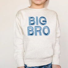 Load image into Gallery viewer, Big Bro Embroidered Patch Sweatshirt
