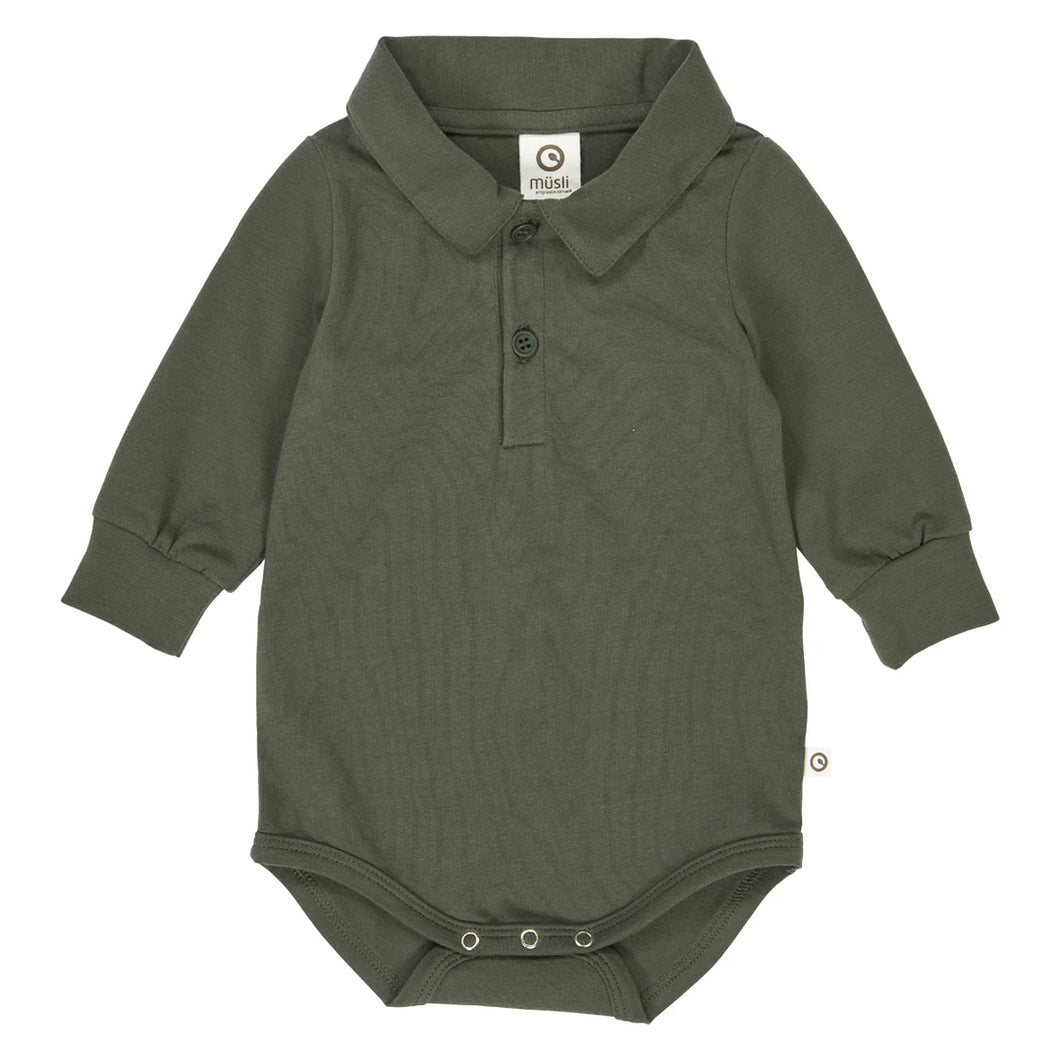 Cozy Me Shirt Body - Deep Green