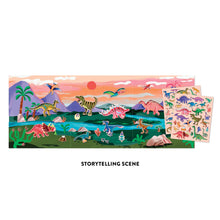 Load image into Gallery viewer, Dinosaur Park Sticker Play Reusable Activity Set
