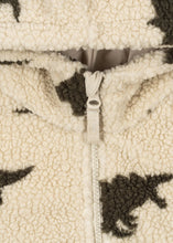 Load image into Gallery viewer, Jody Teddy Hoodie - Dino Silhouette
