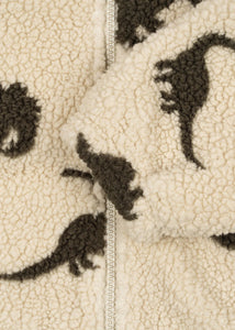 Jody Teddy Hoodie - Dino Silhouette
