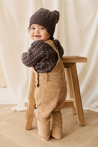 Dorian Jumper - Knitted Diamonds Coffee