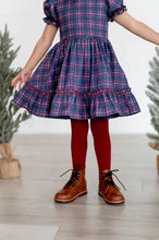 Load image into Gallery viewer, Aura Dress in Holiday Plaid | Poplin
