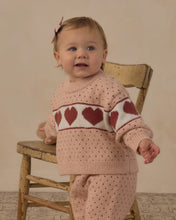 Load image into Gallery viewer, Knit Pant Brick Birds Eye

