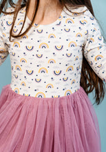 Load image into Gallery viewer, Tulle Tutu Long Sleeved Dress - Rainbow
