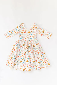 Emile Twirl Dress In TurkeyTime