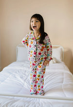 Load image into Gallery viewer, 2 Piece Button Up PJ Set in Boo Crew
