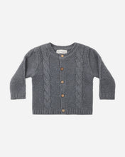 Load image into Gallery viewer, Knit Cardigan Midnight
