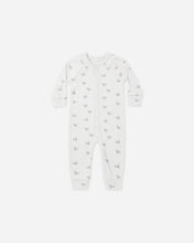 Load image into Gallery viewer, Organic Long John Pajama in Hanukkah print, front view laid flat
