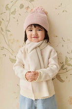 Load image into Gallery viewer, Cassie Jacquard Cardigan - Egret
