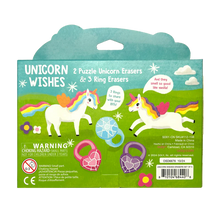 Load image into Gallery viewer, Unicorn Wished Scented Erasers Set Of 5
