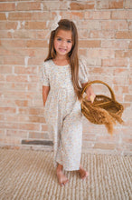 Load image into Gallery viewer, Puff Leggy Romper in Dreamy Meadows
