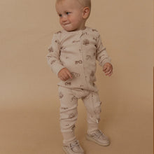 Load image into Gallery viewer, Organic 2-Way Zip Romper - Farm
