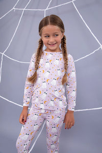 Kids Halloween Bamboo Pajamas - Ghouls Just Want To Have Fun