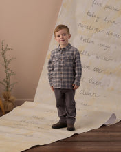 Load image into Gallery viewer, Kalen Pant in Slate on a boy, full length view
