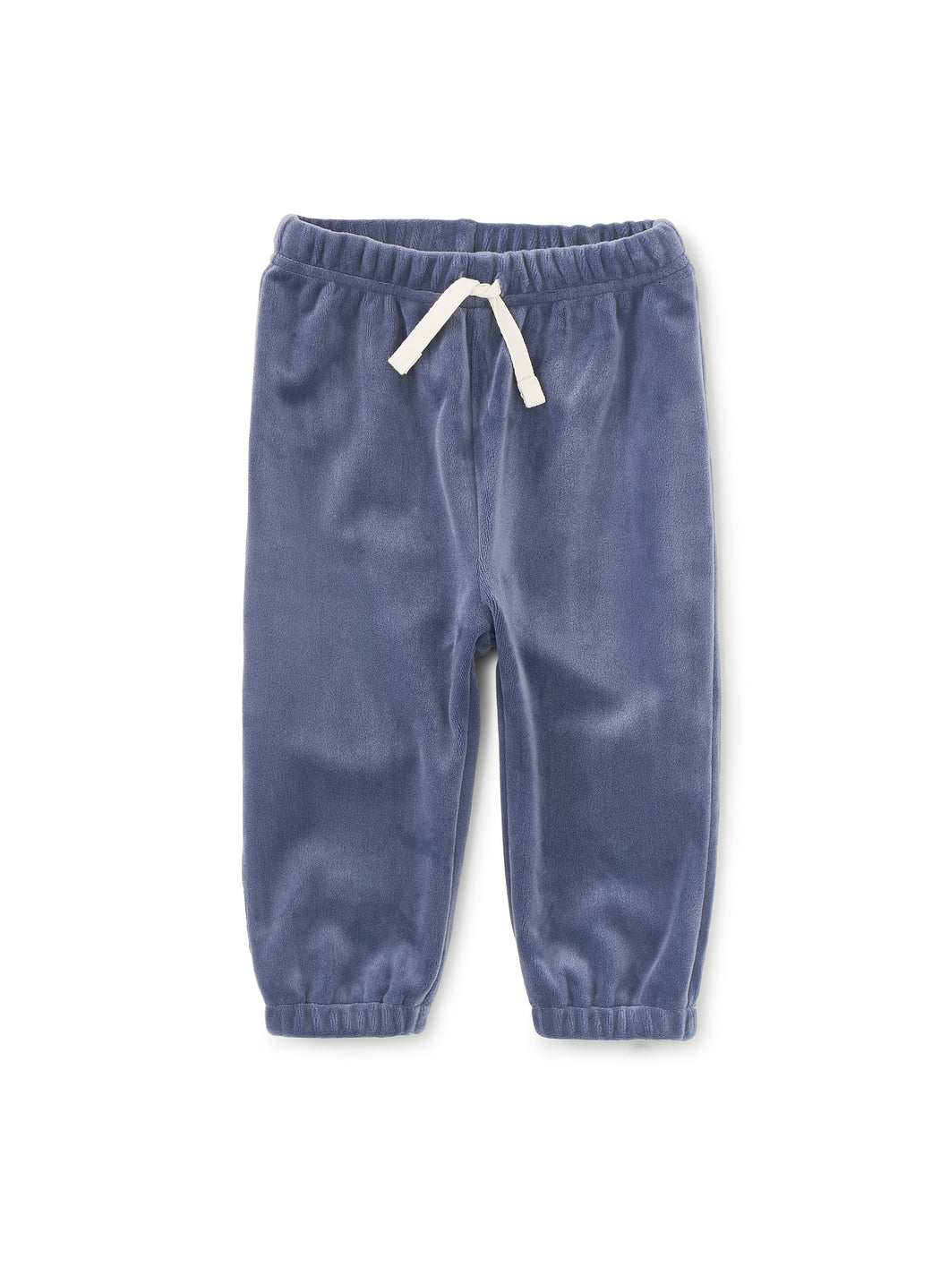 Easy Fit Velour Baby Joggers - Naval Blue