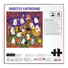 Load image into Gallery viewer, Ghostly Gathering 500 Piece Family Puzzle
