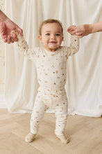 Load image into Gallery viewer, Organic Cotton Fernley Bodysuit - Forest Gathering
