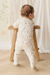 Organic Cotton Fernley Bodysuit - Forest Gathering