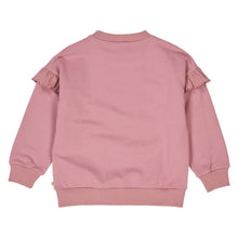 Load image into Gallery viewer, Cozy Me Frill Sweatshirt - Nostalgia Rose
