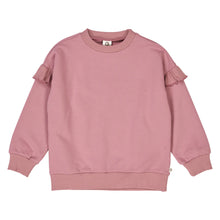 Load image into Gallery viewer, Cozy Me Frill Sweatshirt - Nostalgia Rose
