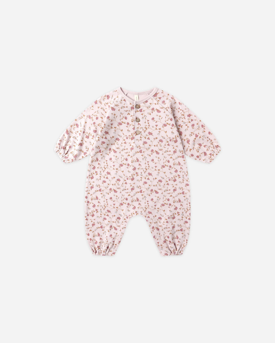 Henley Bubble Jumpsuit - Garden