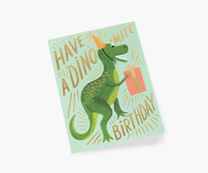 Dino-Mite Birthday Card