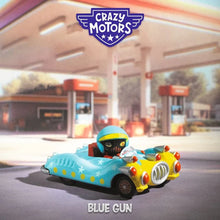 Load image into Gallery viewer, Crazy Motors Blue Gun
