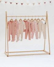 Load image into Gallery viewer, Bamboo Pajama Set - Pink Hearts
