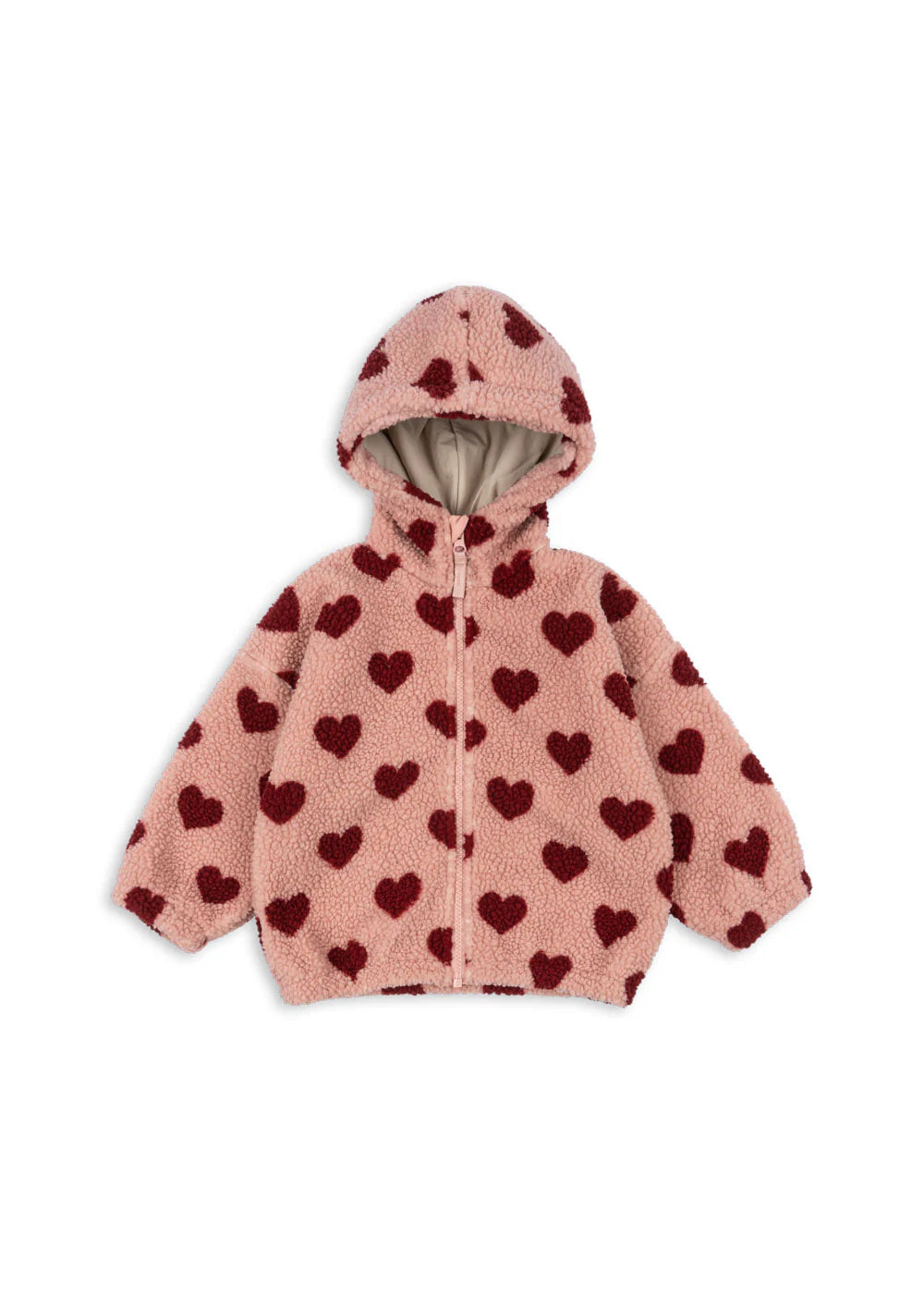 Jody Teddy Hoodie - Coeur Mellow
