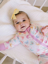 Load image into Gallery viewer, Zippy Bamboo Baby PJ In Candy Heart
