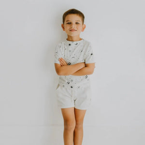 Baby Kid Organic Shorts - Ivory