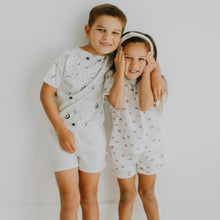 Load image into Gallery viewer, Baby Kid Organic Shorts - Ivory
