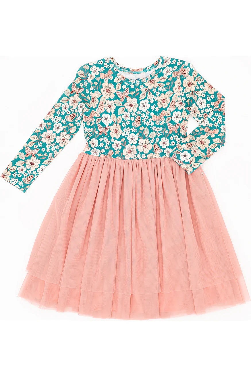 Bamboo Tulle Dress - Juniper Butterfly