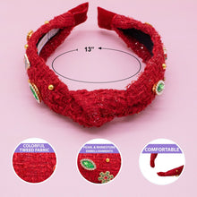 Load image into Gallery viewer, Christmas Knot Headband
