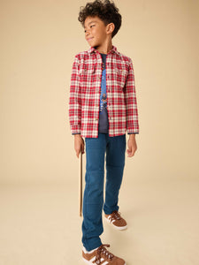 Flannel Button Up Shirt - Korbp