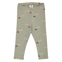 Load image into Gallery viewer, Christmas Printed Leggings - Shadow/Deep Green
