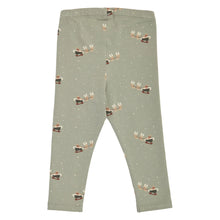 Load image into Gallery viewer, Christmas Printed Leggings - Shadow/Deep Green

