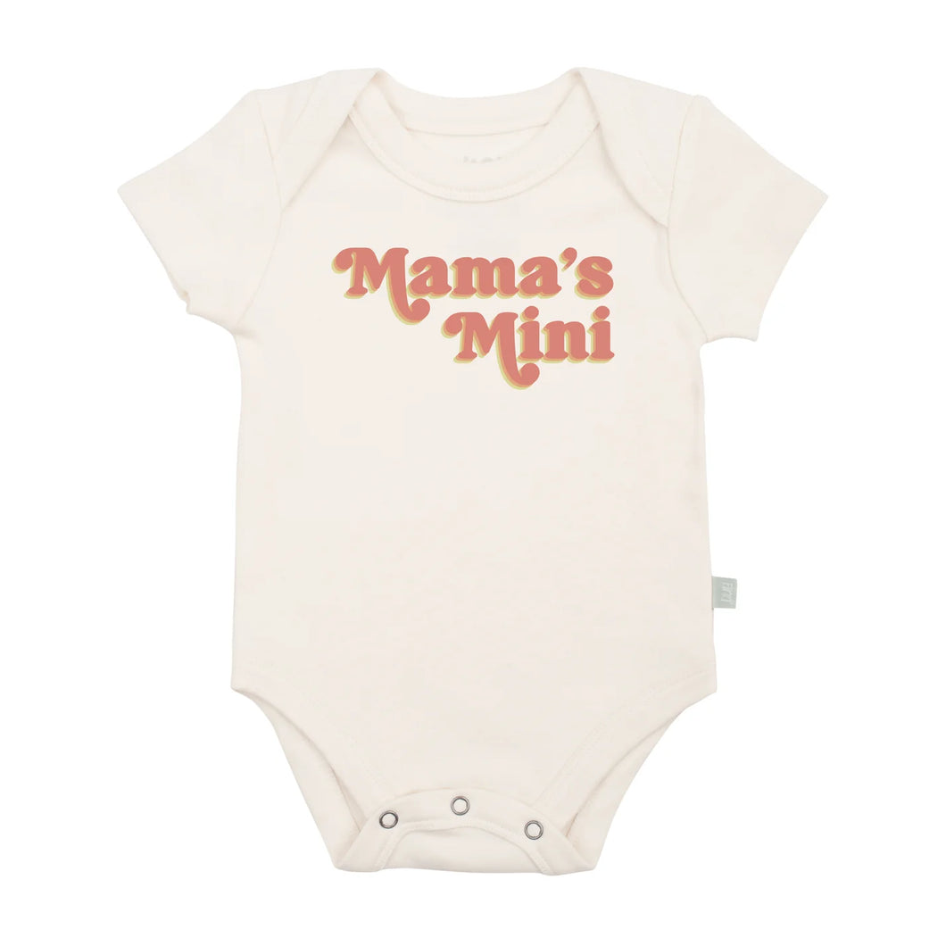 Baby Graphic Organic Bodysuit Mama's Mini