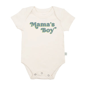 Baby Graphic Organic Bodysuit - Mama's Boy
