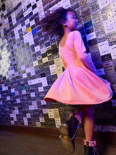 Load image into Gallery viewer, Velour Ballet Dress - Mauve Glow
