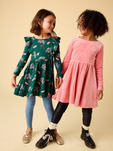 Load image into Gallery viewer, Velour Ballet Dress - Mauve Glow
