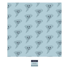 Load image into Gallery viewer, Print Long Sleeve Pajama Set Spring Sky Happy Tornado
