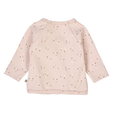 Load image into Gallery viewer, Stars Rib Cardigan With Cross Closure - Nightingale
