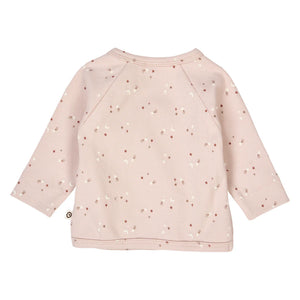 Stars Rib Cardigan With Cross Closure - Nightingale