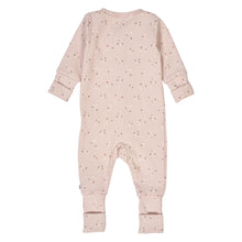 Load image into Gallery viewer, Stars Rib Bodysuit With Feet - Nightingale

