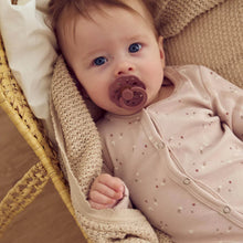 Load image into Gallery viewer, Stars Rib Bodysuit With Feet - Nightingale
